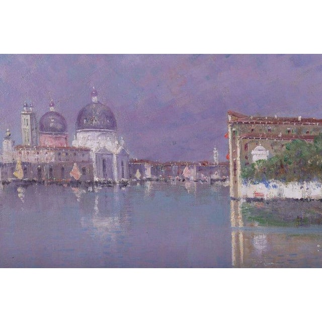 Rafael Senet Y Perez, Venetian View, 1890, Oil on Canvas For Sale - Image 3 of 5