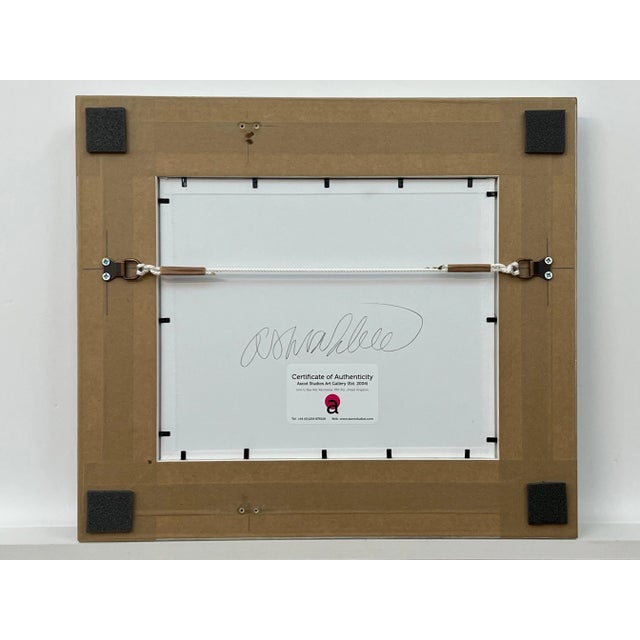 Contemporary Impressionistic Winter Snow Landscape Painting of Forest in Zurich Switzerland For Sale - Image 3 of 11