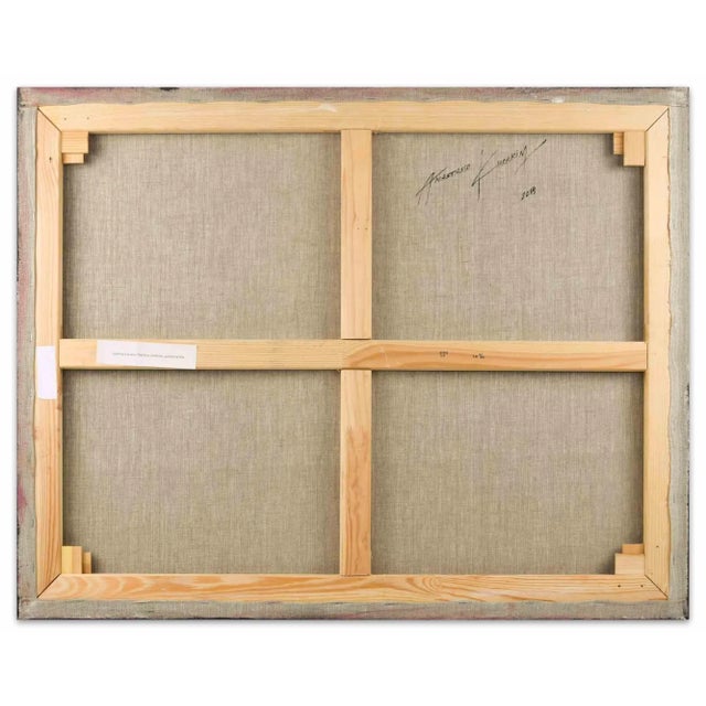 Pollen and snow is an original contemporary artwork, realized in 2018 by the emerging artist Anastasia Kurakina. Mixed...