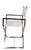 Mid 20th Century Hollywood Regency Chrome and Vinyl Directors Chairs In For Sale - Image 12 of 18