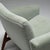 Vintage Danish Chair in Green Wool Velvet, 1960s For Sale - Image 9 of 12
