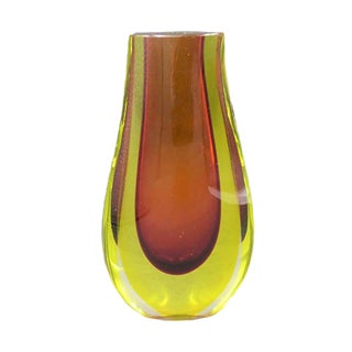 Sommerso Vase from Flavio Poli, 1950s For Sale