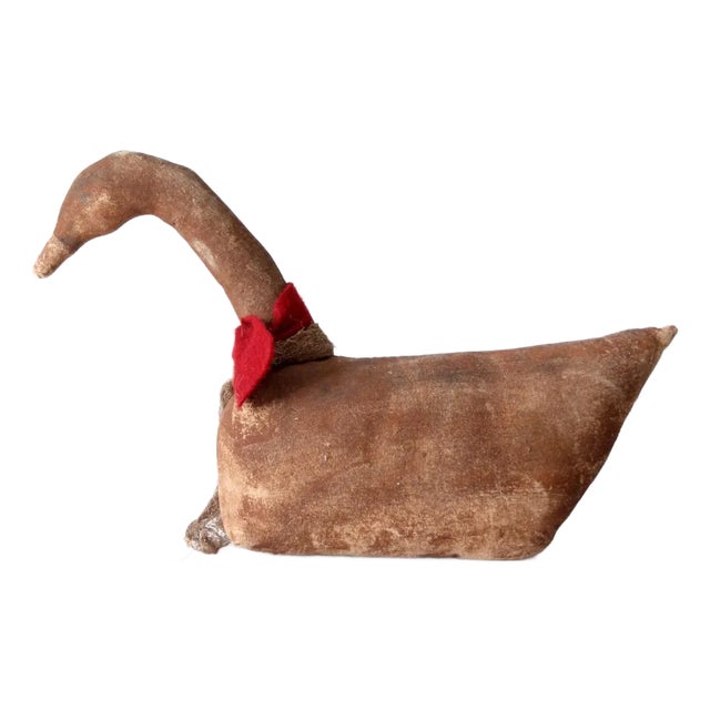 Vintage Primitive Goose Figure For Sale