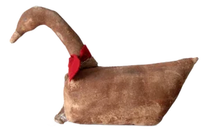 Vintage Primitive Goose Figure