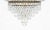 French Tiered Crown Waterfall Crystal Chandelier, 1930s For Sale - Image 6 of 6