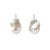 Modern Baroque Pearl Hook Earrings, Pair For Sale - Image 3 of 8