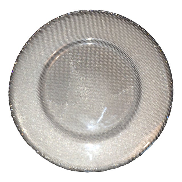Limelight Crystal Serving Plates by Göran Warff for Kosta Boda, 1980s, Set of 6 For Sale