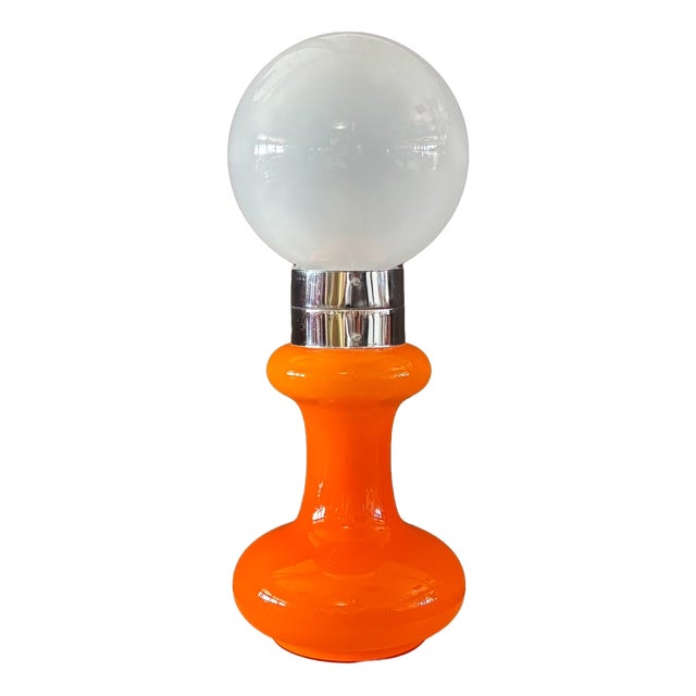 Italian Murano Glass Table Lamp, 1960s For Sale