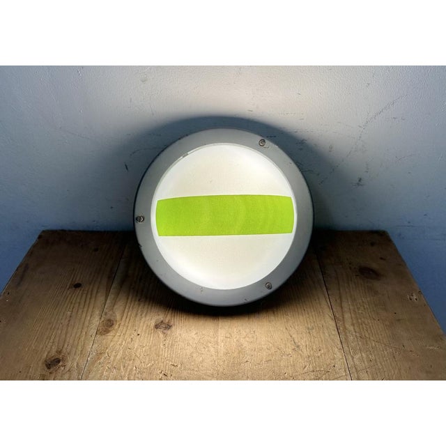 Vintage Emergency Ceiling Light from Elektrosvit, 1970s For Sale - Image 12 of 14