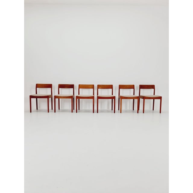 Danish Teak Dining Chairs from Johannes Norgaard, 1960s, Set of 6 For Sale - Image 3 of 18