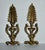 Antique (Late 19th Century) Pair of Decorative Furniture Ormolu has a French Empire Style Brass. Ornate. Brass. The...