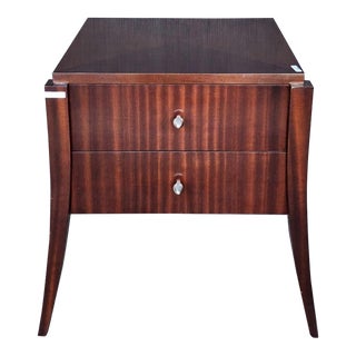 Modern High-End 2 Drawer Side Table For Sale