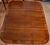 1950s Pair of Vintage Hekman Cherry Inlaid Drop-Leaf Pembroke Side Tables / End Tables For Sale - Image 17 of 18
