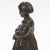 Renzo Zacchetti, Little Girl with Doll, 1920s, Bronze on Marble Base For Sale - Image 3 of 8