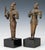 Indian 18th C Pair of Indian Bronzes Shiva Parvati as Hunters South India Tamil Nadu Metal Antique For Sale - Image 3 of 12