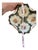 Late 20th Century Vintage Deruta Style Italian Hand Painted Porcelain Quatrefoil Dish For Sale - Image 5 of 9