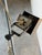 1960s 1950s Mid-Century Modern Metal Floor Lamp With Dual Square Shades For Sale - Image 5 of 10