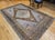Turkish Vintage Turkish Oushak Rug, Hand-Knotted, Geometric Design, Pale Blue, 7' x 10' For Sale - Image 3 of 16