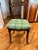 This is a beautiful faux bamboo antique or vintage side chair, likely dating from the late 19th to mid-20th century. The...