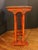 Wood Circa 1900 English Edwardian Set of 4 Red Lacquer Nesting Tables For Sale - Image 7 of 7