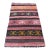 1970s Antique Hand Knotted Tribal Kilim Rug For Sale