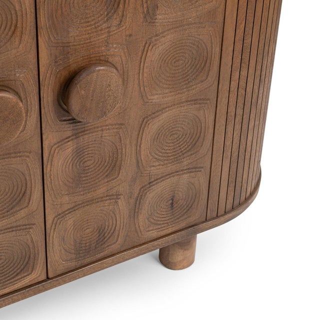 2020s Ravello Modern Carved Sideboard For Sale - Image 5 of 6