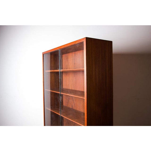 Danish Library Showcase in Teak by Borge Mogensen for Soborg Mobelfabrik, 1960s For Sale - Image 10 of 18