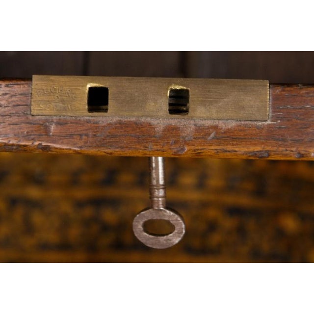 Antique Oak Chest, 1800s For Sale - Image 3 of 6