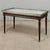 Mid-Century Modern Mid-Century Louis XVI Style Mahogany Coffee Table With Carrara Marble For Sale - Image 3 of 18