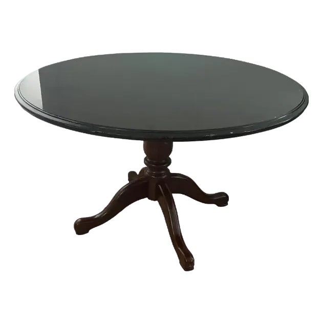 1980s Round Francesco Dining Table For Sale