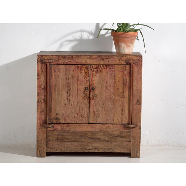 Small Antique Two-Door Cabinet, 1900s For Sale - Image 15 of 16