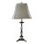 Carved Rock Crystal Quartz Bronze Mounted Table Lamp. For Sale