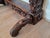 19th Century Rustic Black Forest Highly Carved Wooden Server Console Table For Sale - Image 10 of 18