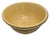 Nice Antique Large Thick & Heavy 13 Inch Brown & Cream Color Banded Yellow Ware Kitchen Mixing Bowl - Circa Late 1800s For Sale - Image 16 of 18
