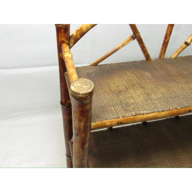 Antique English Bamboo Shelves For Sale - Image 15 of 18