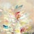 Textile Burst of Creativity - Original Bright Abstract Floral Acrylic Painting on Canvas by Vè Boisvert For Sale - Image 7 of 9