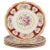 Royal Albert, England. Set of Six Lady Hamilton Plates with Floral Motifs., 1930s, Set of 6 For Sale - Image 6 of 6