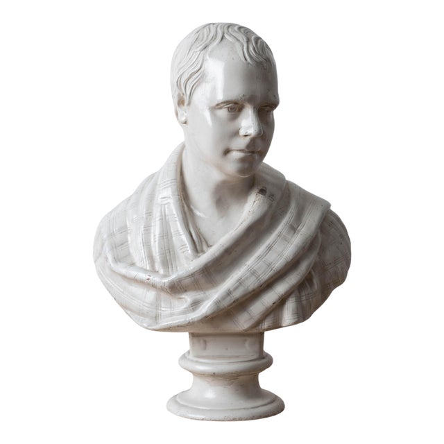 After Sir Francis Chantrey, Library Bust of Sir Walter Scott, Circa 1840 For Sale