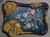Exquisite Pietra Dura (Pietra Dure) Rendition of Flowers, Birds, Butterflies, Framed With Lovely Shaped Wood Frame With Molded Flowers, by N. Luedtke For Sale - Image 10 of 15