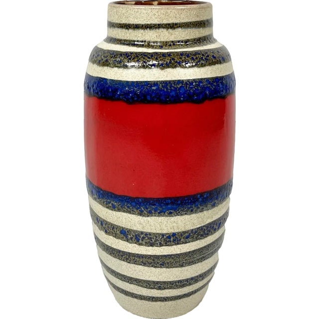 Ceramic Vase No 553-38 from Scheurich Keramic, 1960s For Sale