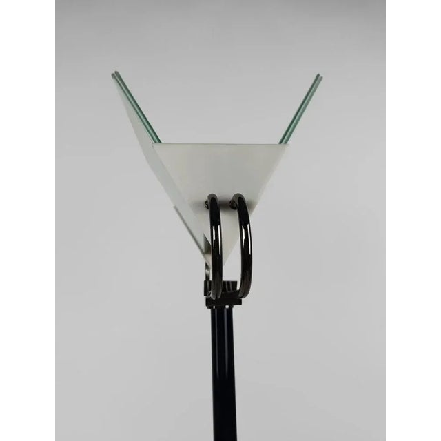Italian Postmodern Floor Lamp attributed to Perry A. King & S. Miranda for Arteluce, 1980s For Sale - Image 16 of 18