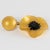 Plastic Cilea Paris Dangle Resin Clip Earrings Yellow Poppy Flower For Sale - Image 7 of 8