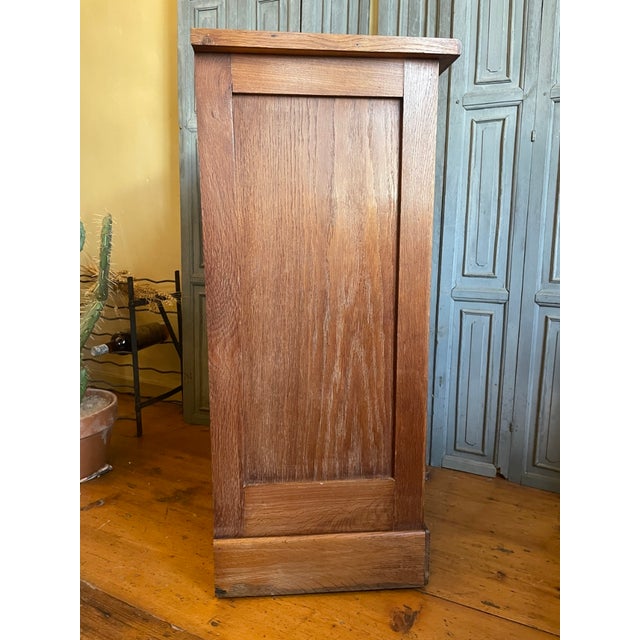 French Roller Shutter Cabinet, 1920s For Sale - Image 6 of 12