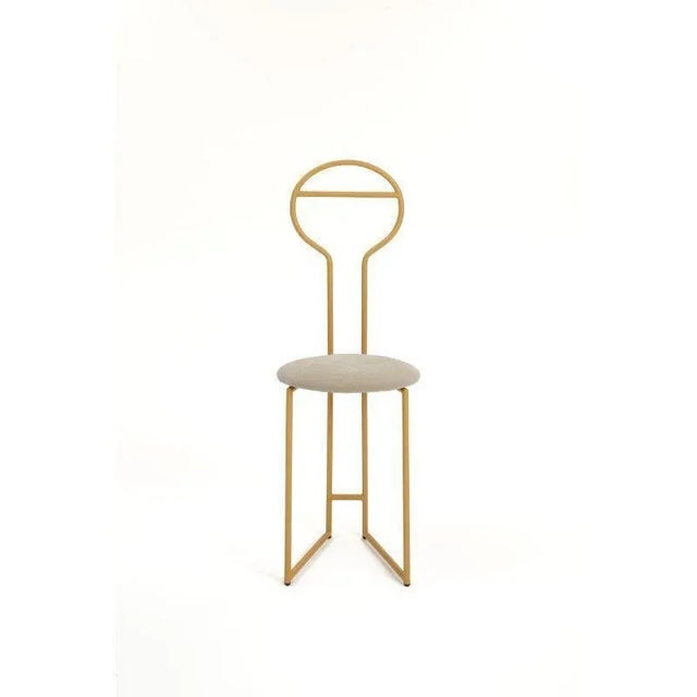Joly chairdrobe gold hb velvetforthy madreperla by colé italia with lorenz&kaz (2019) dimensions: h.105/seat h. 45 d.38...