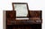 Wood Antique French Art Deco Macassar Ebony Vanity Cabinet by Georges Champion (Attr) For Sale - Image 7 of 15