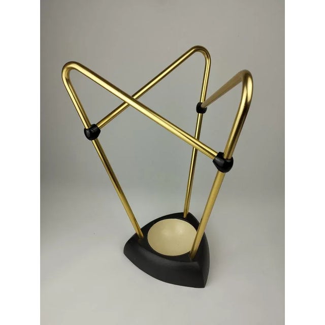 Metal Atomic Age Umbrella Stand, 1950s For Sale - Image 7 of 7