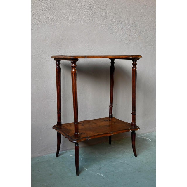 1920s Vintage Wooden Serving Table, 1920s For Sale - Image 5 of 14