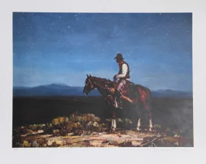 Duane Bryers, Lonesome Train Whistle, Lithograph
