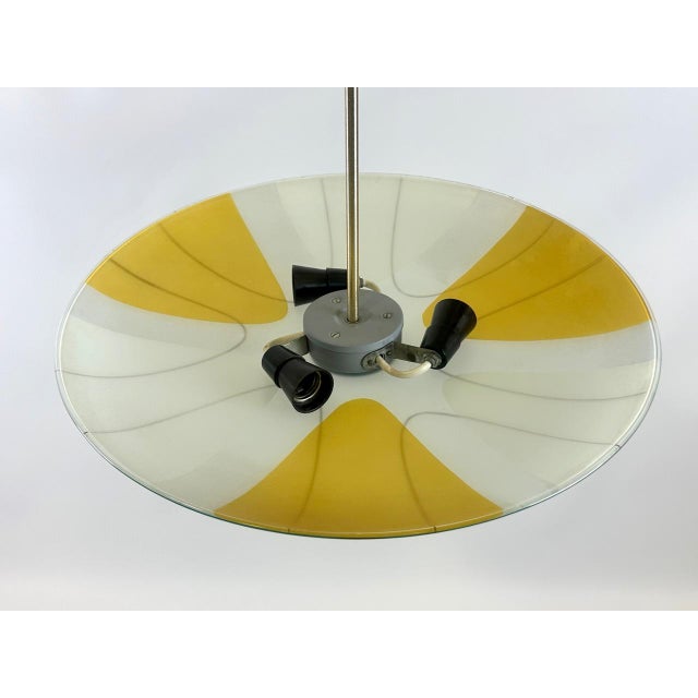 Metal Mid-Century Pendant Lamp from Napako, 1960s For Sale - Image 7 of 10