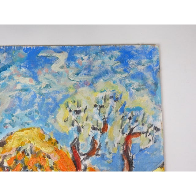 2010s Contemporary Impressionist Joshua Tree Landscape Painting For Sale - Image 5 of 7